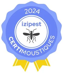 Badge Certimoustiques 2024 - izipest